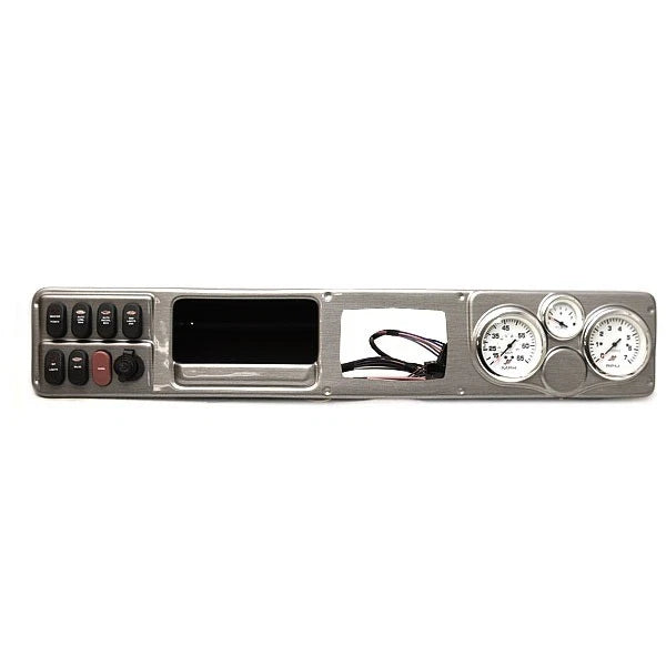 Lund Boat Instrument Panel 2160113 - Mercury 33 1/8 X 4 5/8 Inch Gray