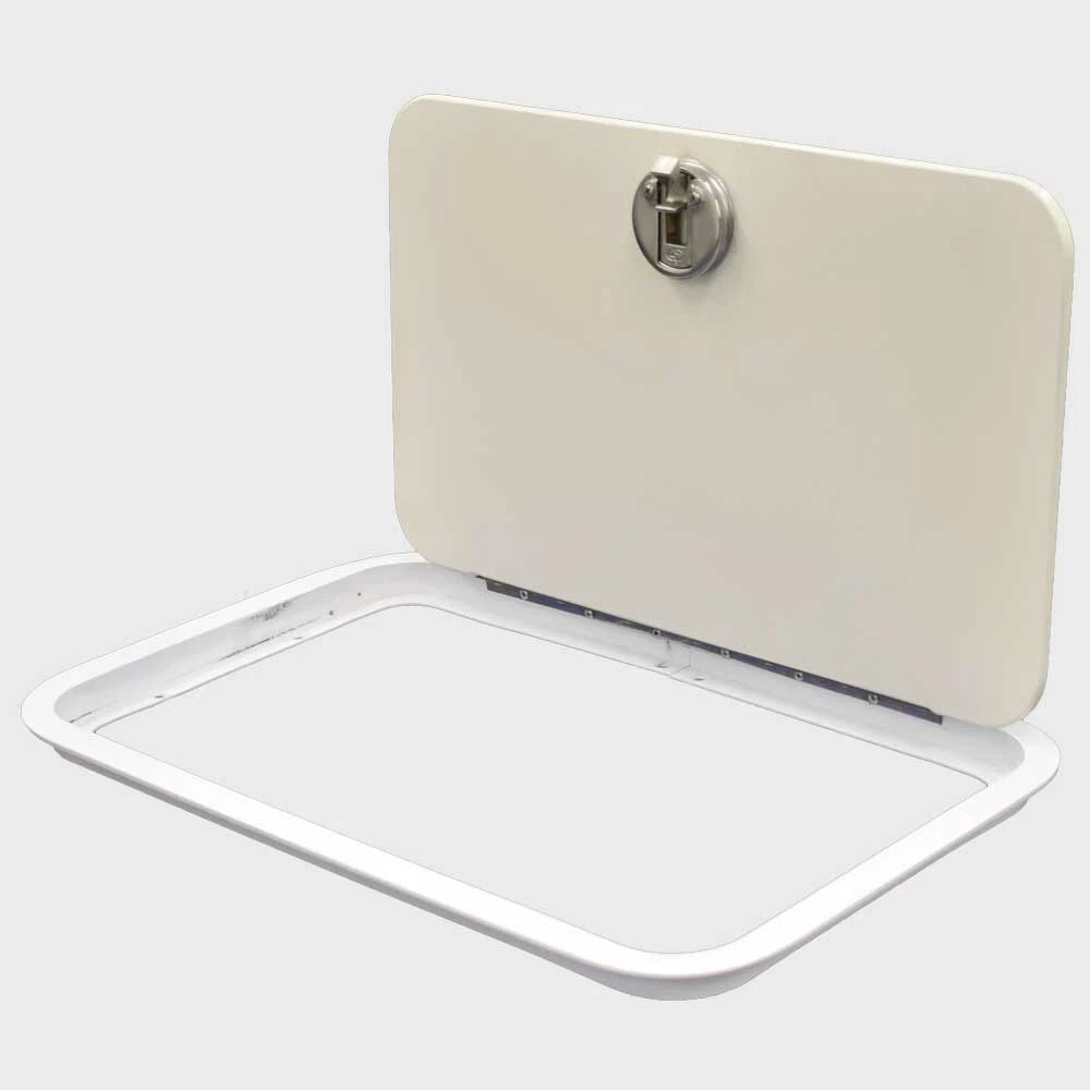 Jet Technologies Boat Access Hatch 4094-100 - White 19 3/4 X 13 Inch