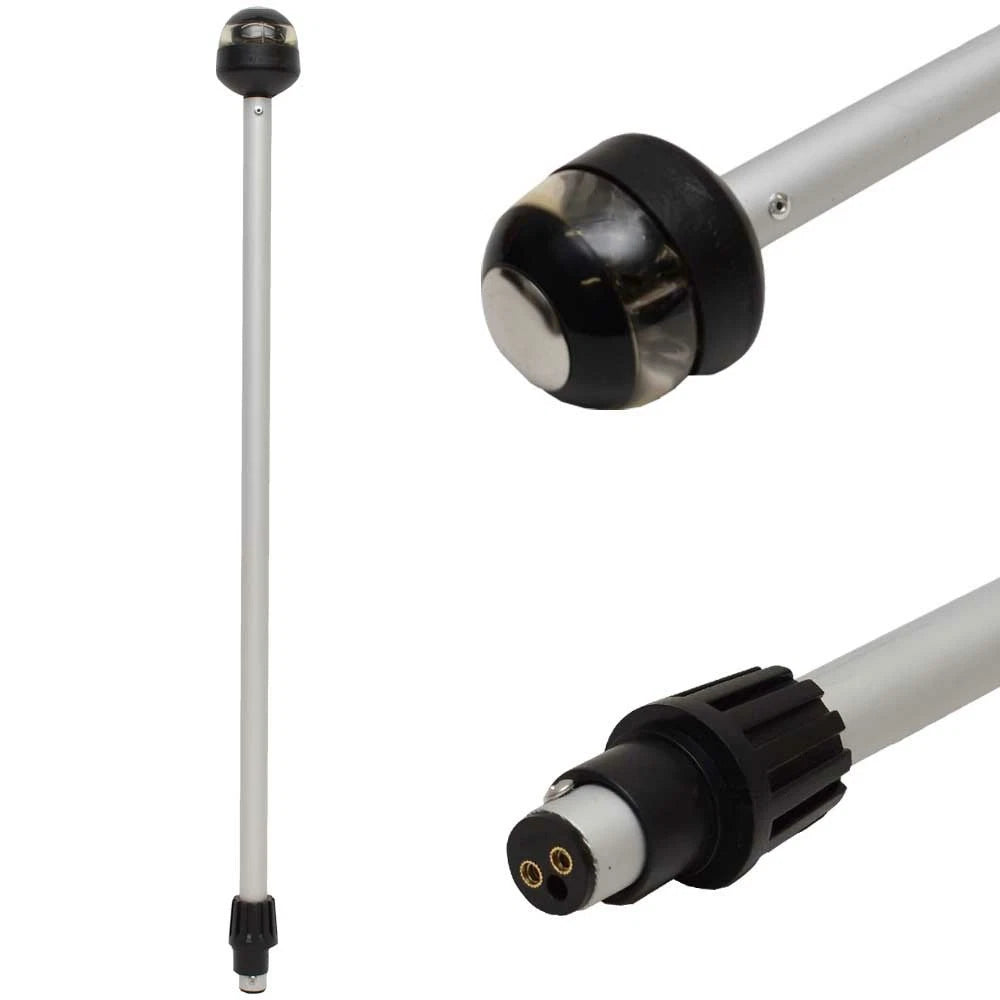 Aqua Signal Boat Stern Navigation Pole Light 22244-7 - 12V 24 Inch