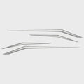 Crestliner Raptor Boat Graphic Hull Decal 2341917 - Sticker Black (set of 4)