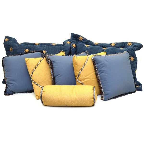 Chaparral Boat Pillow Set 224921 - 330 Signature Blue Gold (8 PC)