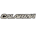 Calabria Boat Decal - 42 X 5 1/2 Inches Black - Silver