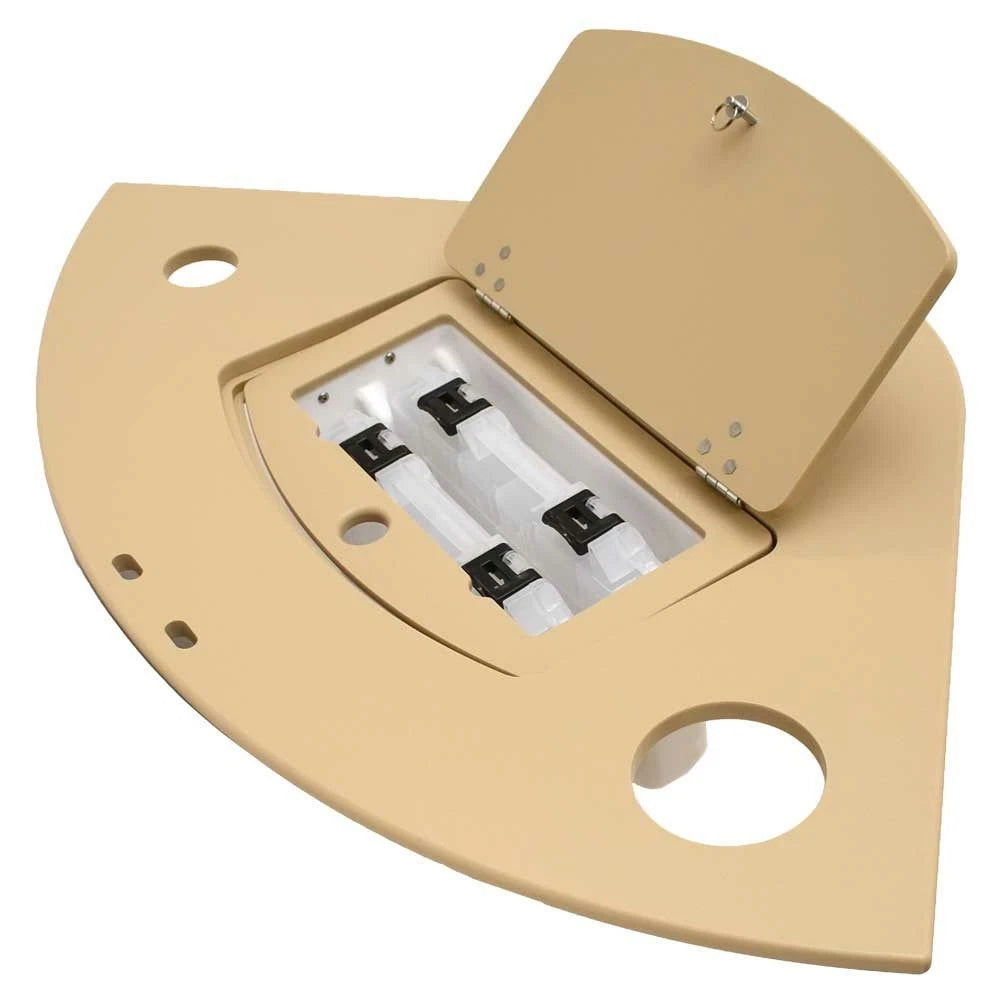 Jet Technologies Boat Livewell Top 9794-76 - Starboard Beige (set of 2)