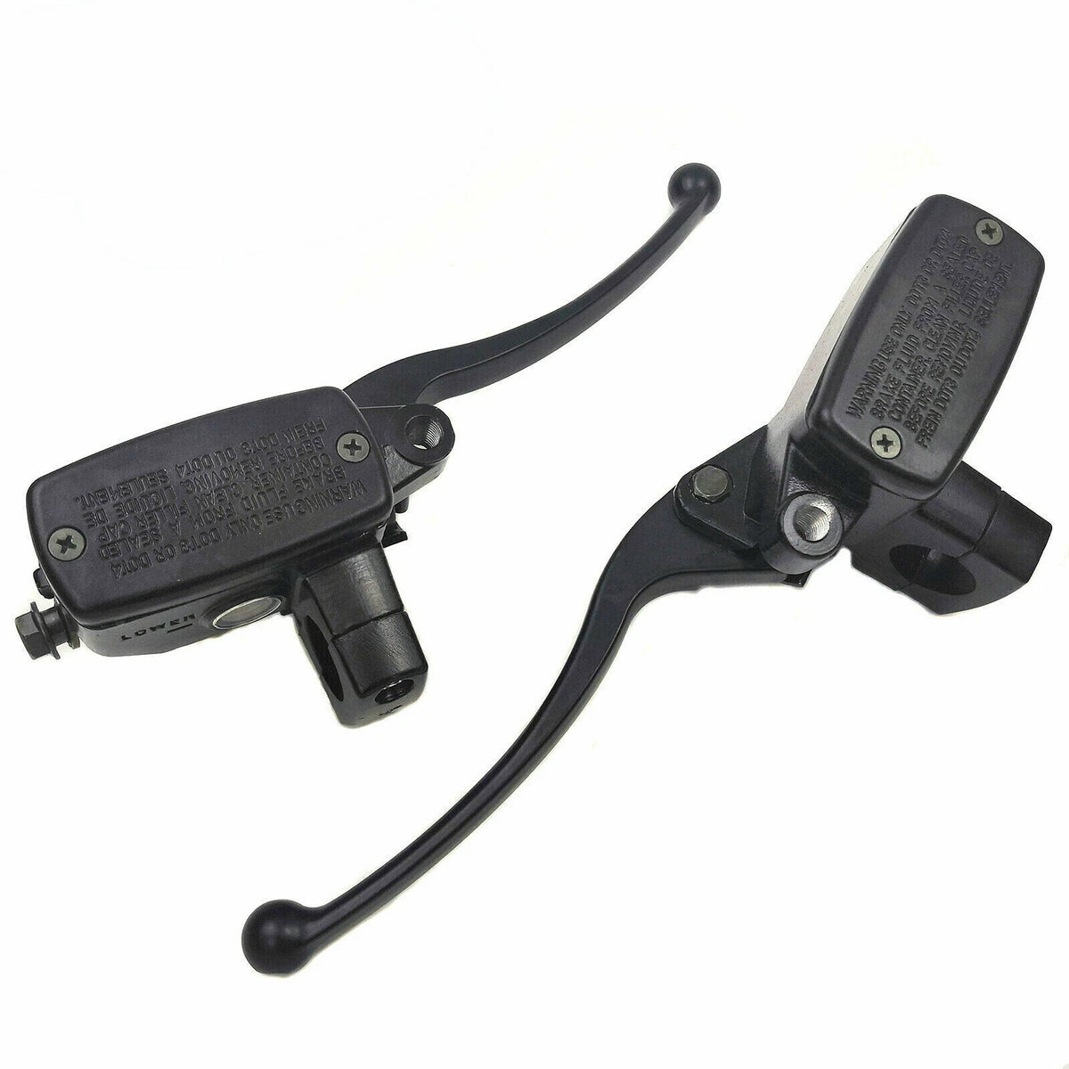 Universal 1" Motorcycle Handlebar Hydraulic Master Cylinder & Brake Clutch Lever