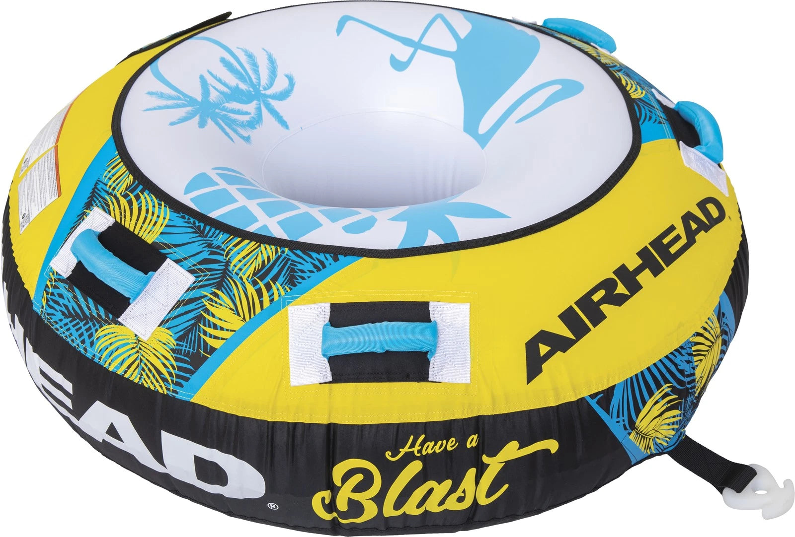 Airhead Blast Tube 54-Inch Watercraft Towable for Single Riders, Durable Pvc