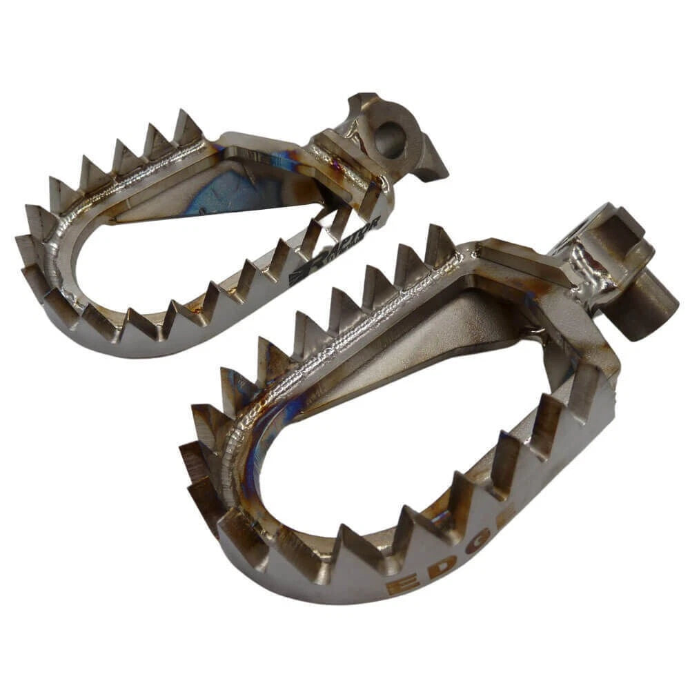 Raptor Titanium Footpegs Offset 5 Down/5 Back for KTM Freeride E-SX 2014 5D-5B
