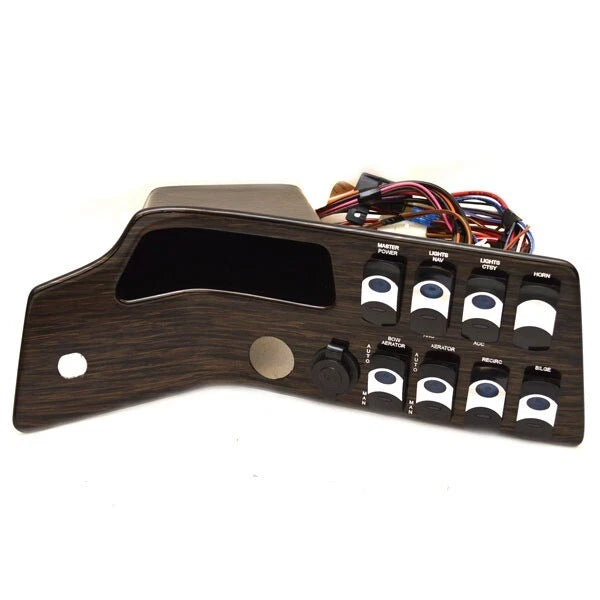 Lund Boat Switch Panel 2219448 - 16 X 5 3/4 Inch Woodgrain