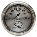 Faria Boat Multifunction Gauge GT0084A - 3 1/4 Inch Volt Tachometer