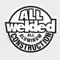 Lowe Boat Decal 1868918 - All Welded Aluminum 3 1/8 Inch Silver