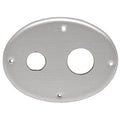 Stratos Boat Blank Ignition Panel 7KE462 - 386XF - 486SF Gray Plastic