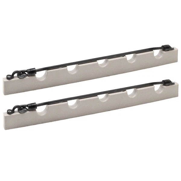 Lund Boat Rod Holders 1984008 - Gray Starboard 1 Inch (pair)