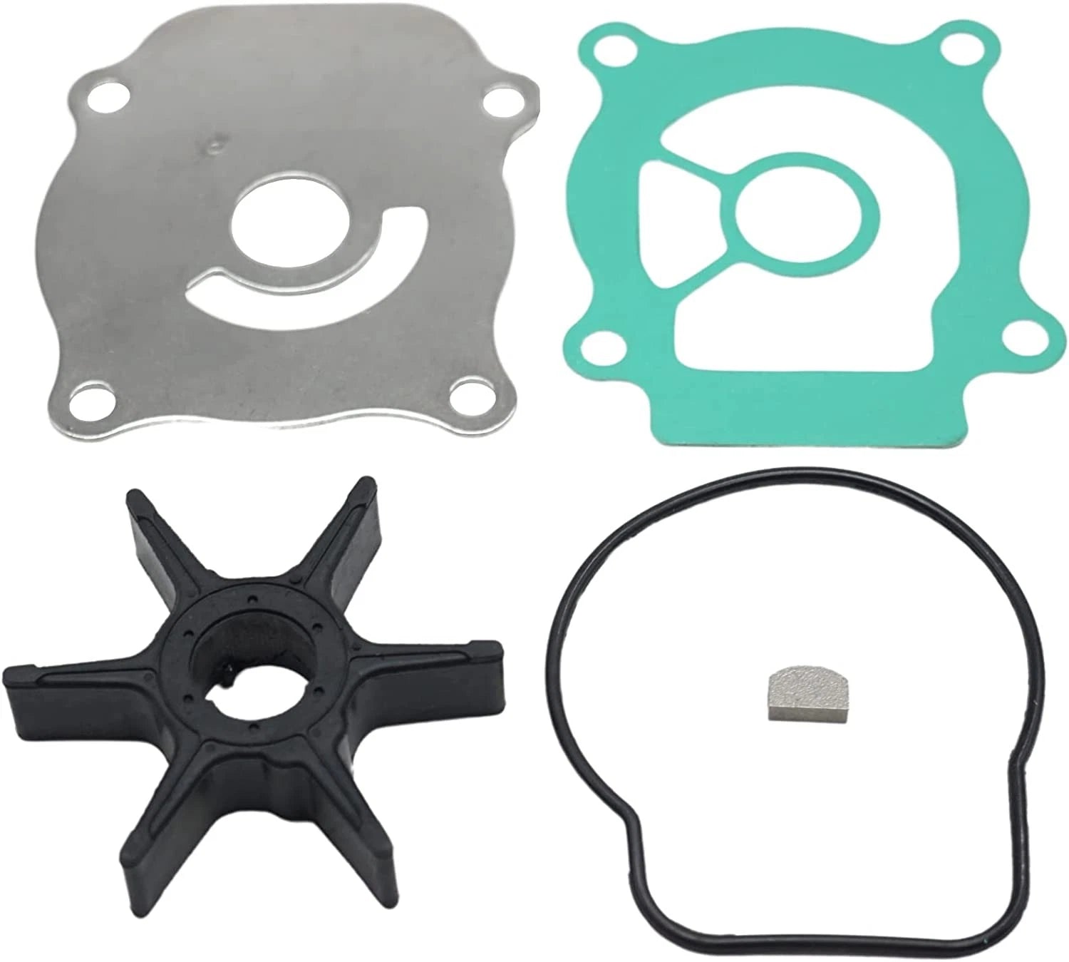 17400-95J02 Water Pump Kit Impeller for Suzuki Outboard Motor 4T DF25