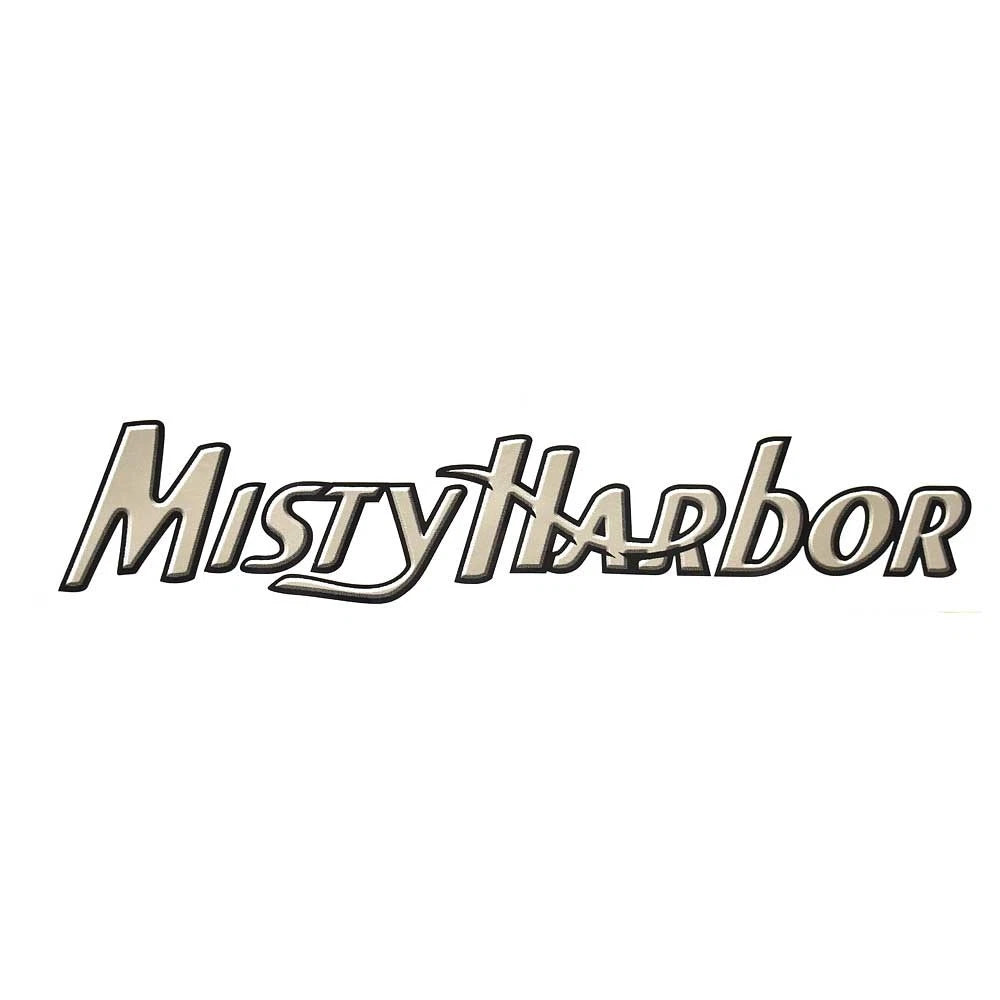 Misty Harbor Boat Brand Decal 001291-F - 2012 Biscayne Bay Silver