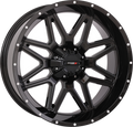 System 3 St7 Wheel 20x9 5+4 Offset for ATV/UTV 4/156 Beadlock Gloss Black
