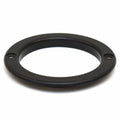 TH Marine Boat Rope Grommet 5681026 - Black Plastic 3 7/8 X 3/8 Inch