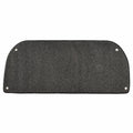Cobalt Boat Snap-In Carpet Mat 406877 - Gray 25 3/4 X 10 1/2 Inch