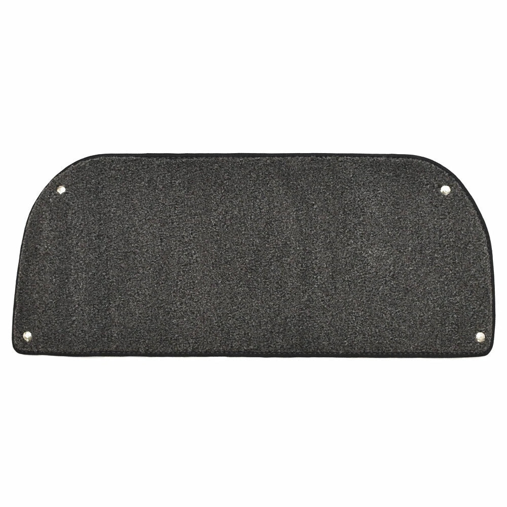 Cobalt Boat Snap-In Carpet Mat 406877 - Gray 25 3/4 X 10 1/2 Inch