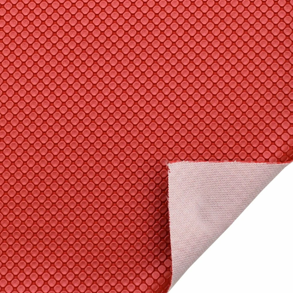 Supra Boat Knit Back Vinyl 119025 - Fire Red Cubix 54 Inch (YD)
