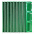JDS4287 Right Side Screen with Louvers Fits John Deere