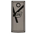 MasterCraft Boat Non-Skid 553794 - X26 Walkover Hatch Step Gray 2016