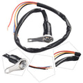 Red-LED Motorcycle Switch ON+OFF Handlebar Mount Push Button 12V Work Light