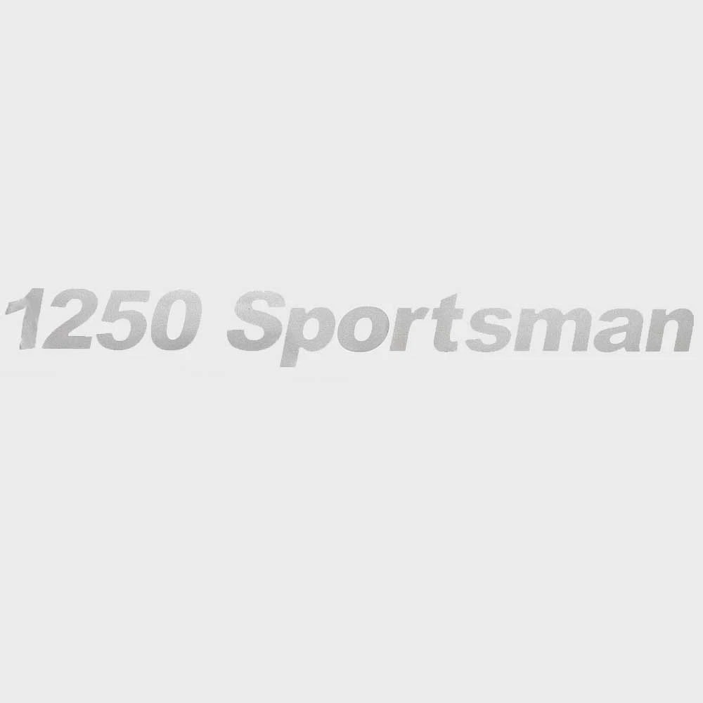 Crestliner Boat Model Decal 2100061 - 1250 Sportsman Silver Sticker