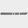 MasterCraft Boat Decal Sticker 755448 - Rear Step 36 X 3 1/8 Inch Silver