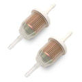 2-Pack Fuel Filter Fits John Deere D100, D105, D110, D120, D125, D130, D140 D150