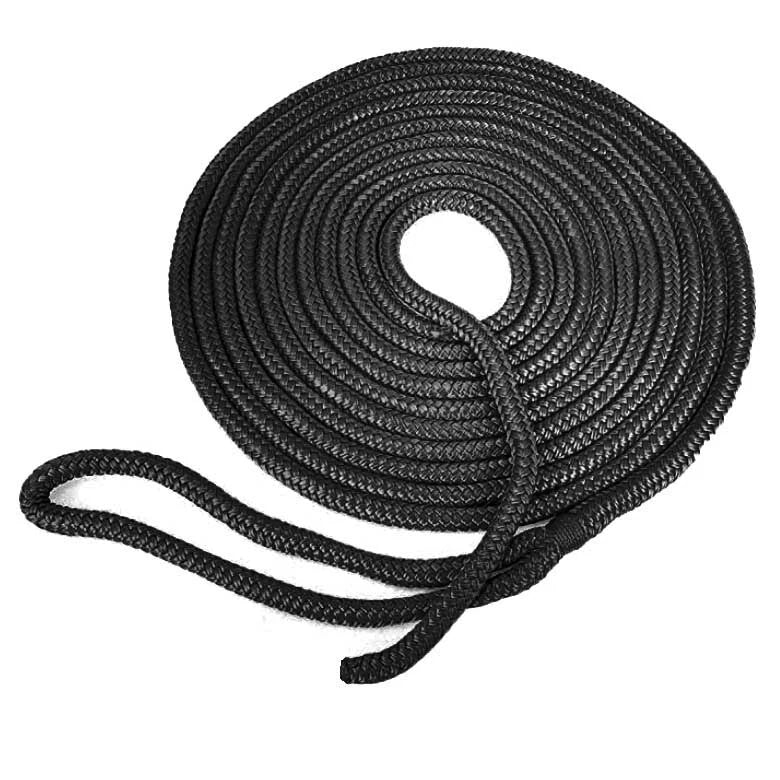 Shoreline Boat Dock Line SL53714 - 3/8 Inch Double Braid Nylon (15FT)