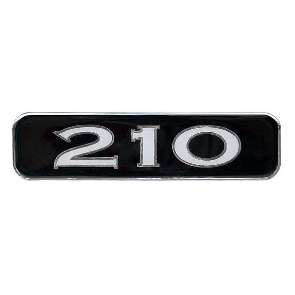 Ranger Boat Decal 7D016 - 210 Black - Silver Vinyl 5 1/4 Inch