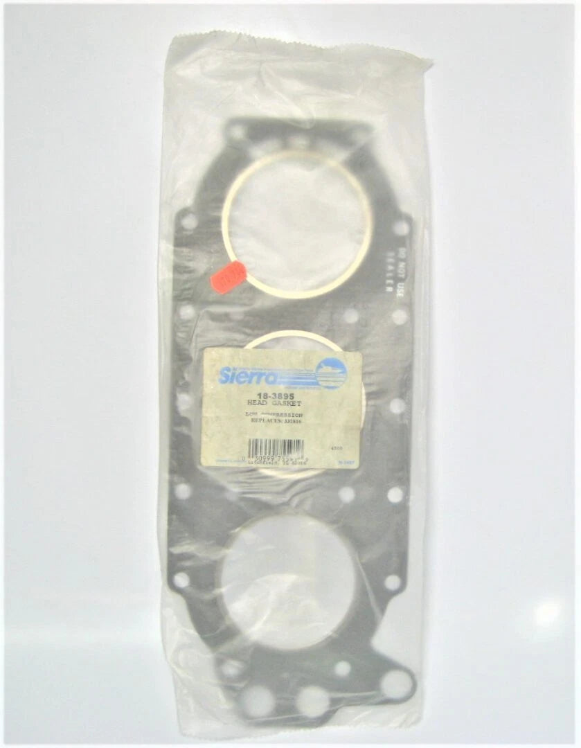 Sierra 18-3895, Evinrude Johnson Low Compression Head Gasket 332816