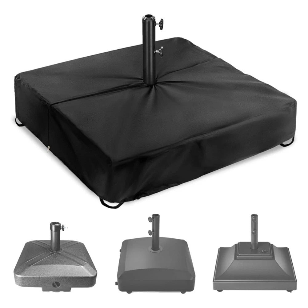 Weatherproof Umbrella Base Cover with Elastic Rope for Secure for Outdoor Setup