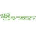 Larson Boat Team Decal 151794-02 - 45 1/4 X 9 3/8 Inch Green White