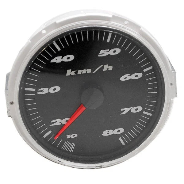 Medallion Boat Speedometer Gauge 6521-00025-01 - MasterCraft 80 Km/h