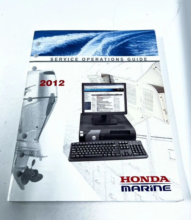 Honda Marine OTR53394-H, Service Operations Guide, 2012