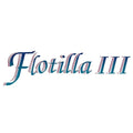 Rinker Boat Decal - Flotilla III Blue - Metallic Pink 23 1/4 Inch
