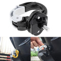 Elegant Aluminum Helmet Hanger Hook for Motorcycles Rust Resistant Design