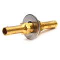 EVM Boat Fuel Line Splicer 7419936 - Brass 3/8 Inch