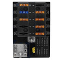 Boat Fuse Block Panel - 10 Position 5 X 3 3/8 Inch