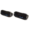 MasterCraft Boat Wakeboard Speaker Pods 404874 - T85 Black Aluminum (pair)