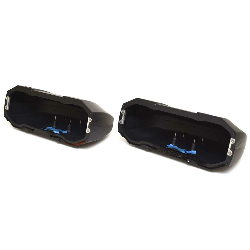 MasterCraft Boat Wakeboard Speaker Pods 404874 - T85 Black Aluminum (pair)