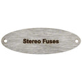 Malibu Boat Label Tag Plate 5821704 - Stereo Fuses SS