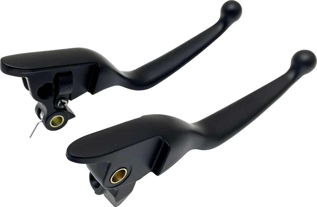 HARDDRIVE Smooth Brake & Clutch Lever Set – Fits 2021 Harley Davidson Touring