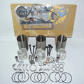 3TNE78AC Overhaul Rebuild Kit for Yanmar Engine Kobelco SK025 Z63 Excavator