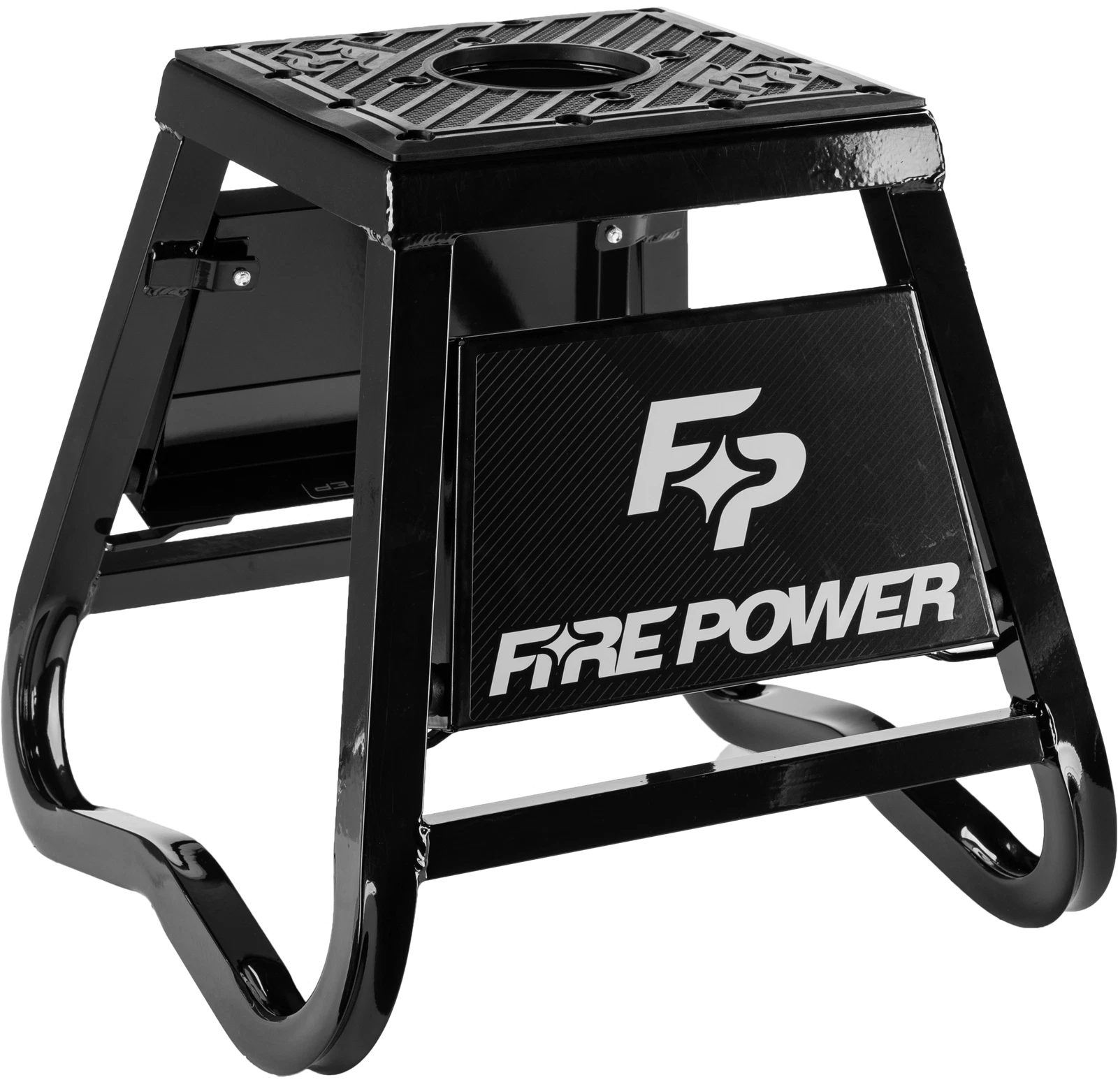 FIRE POWER Offroad Work Stand with Dual Tool Trays, 300 Lbs Capacity