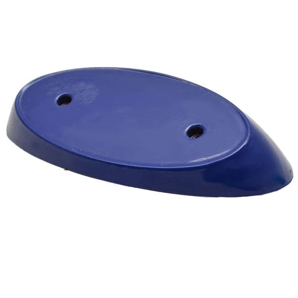 Rinker Boat Helm Chair Emblem Bezel 2320601 - Dark Blue Plastic