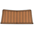 MasterCraft Boat Non-Skid Step Pad 553786 - X23 Transom Center 2016 Teak