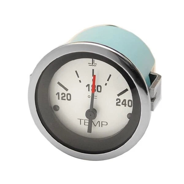 Teleflex Boat Temperature Gauge 63961 - Lido Black Series 2 Inch