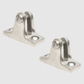 Stainless Steel Boat Bimini Bracket Mount 89115 - 2 1/4 X 1 1/2 Inch (pair)