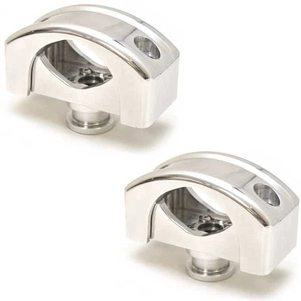 Ski Centurion Boat Tower Speaker Brackets - Clamp-On 3 3/8 Inch Pair